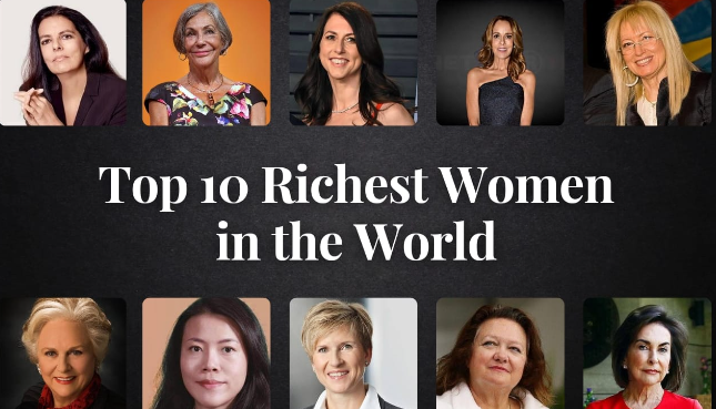 10 top richest women in the world