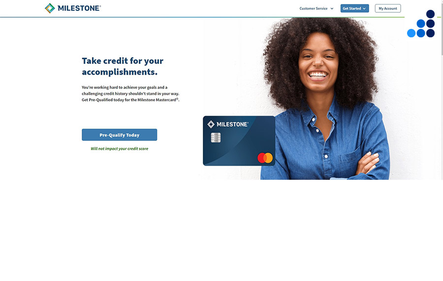 Milestone Credit Card